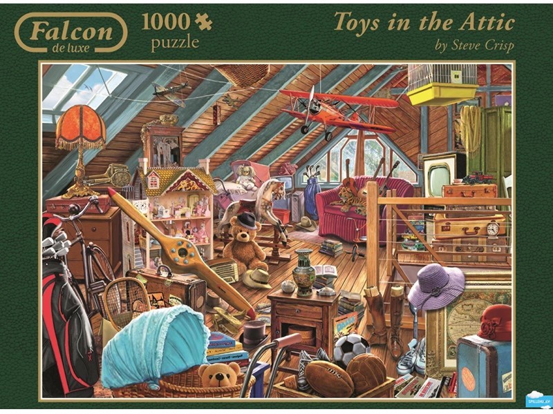 Puzzle Toys in the Attic 1000pcs (Jigsaw)