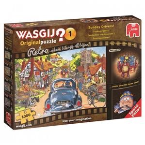 Puzzle Sunday Drivers Mystery Puzzle 1000pcs (Jigsaw)