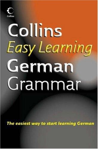 COLLINS EASY LEARNING GERMAN GRAMMAR