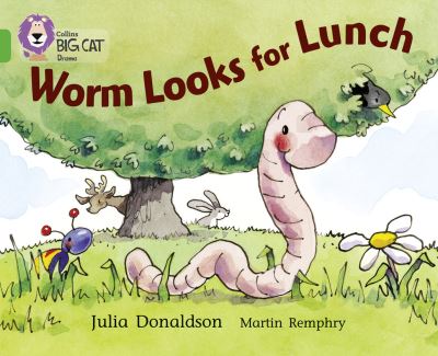 Big Cat Green Worm Looks for Lunch