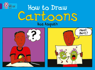 Big Cat Purple How to Draw Cartoons Non Fiction