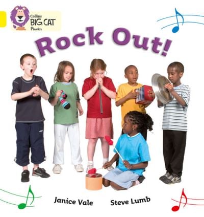 Big Cat Yellow Phonics Rock Out Moon Non Fiction