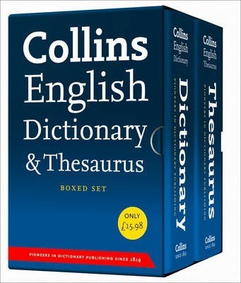 Collins English Dictionary and Thesaurus Box Set