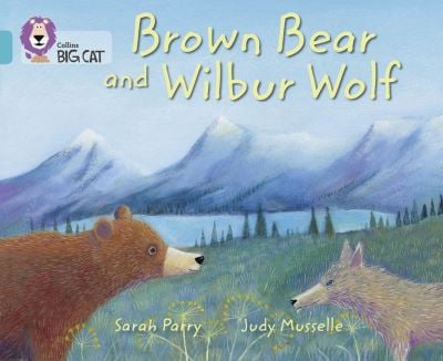 Big Cat Turquoise Brown Bear & Wilbur Wolf