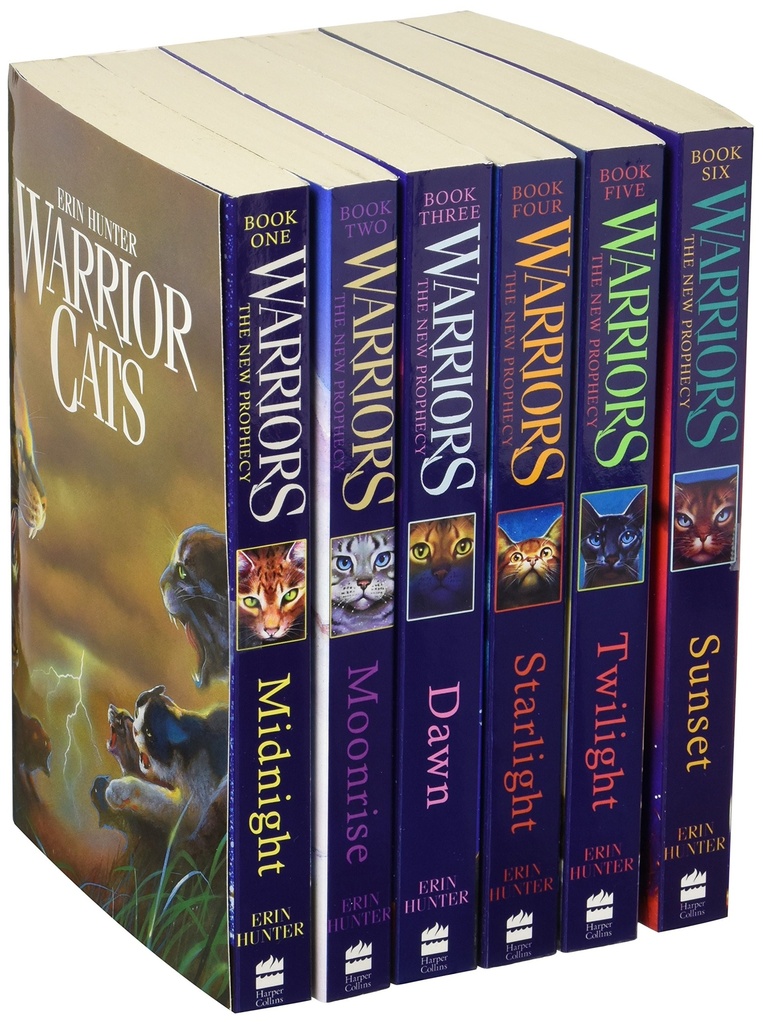 Warrior Cats Warriors The New Prophecy Collection (6 Books Set)