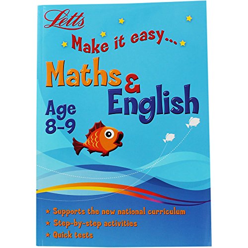 Letts Make it Easy English & Maths Age 8-9