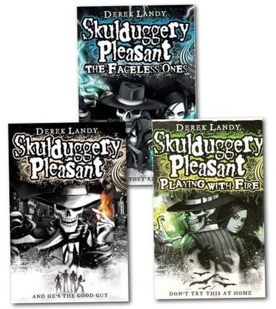 Skulduggery Pleasant Series Books 1-3