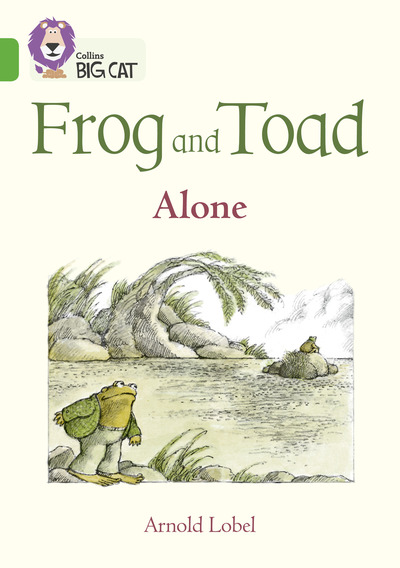 Big Cat Green Frog and Toad Alone