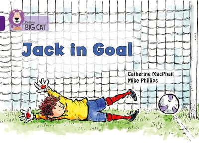 Big Cat Purple Jack in Goal