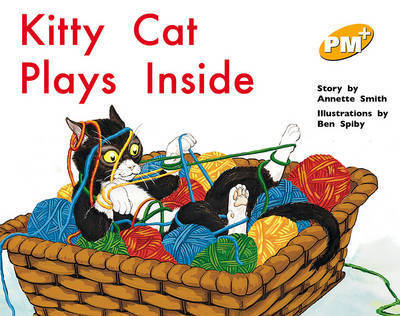 Kitty Cat Plays Inside PM+ 8 Yellow