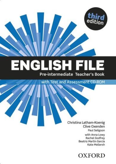 English File third edition Pre-intermediate Teacher's Book with Test and Assessment CD-ROM