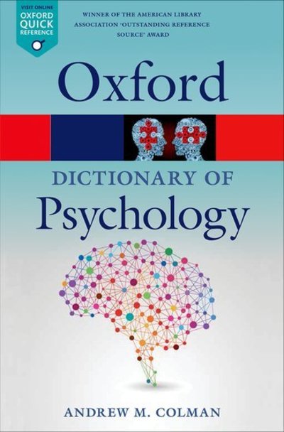 Dictionary of Psychology 4th Edition