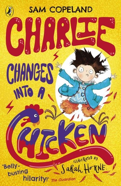 Charlie changes into a chicken