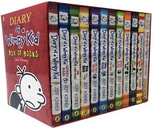 Diary of a Wimpy Kid Collection 12 Books Box Set