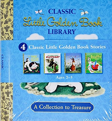 Little Golden Book Library (4 Books)