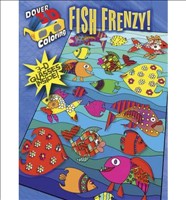 Fish Frenzy 3D Colouring Book