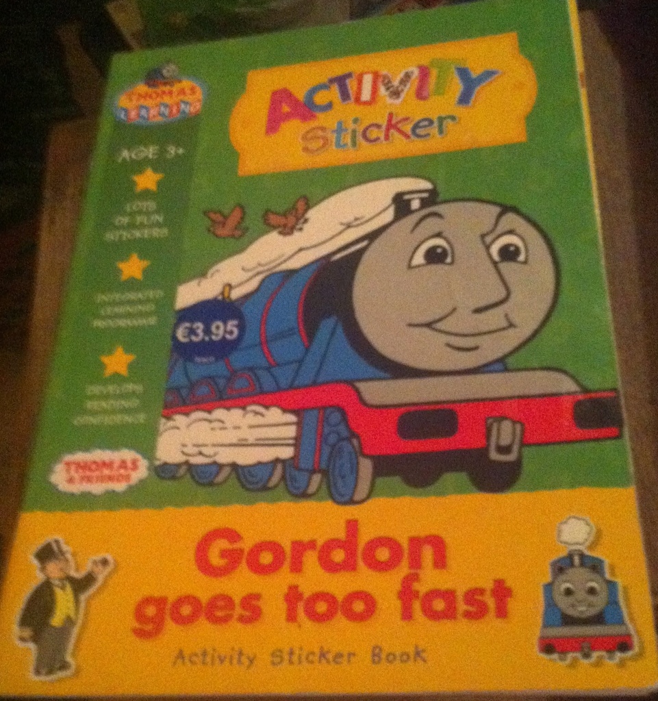 GORDON GOES TOO FAST