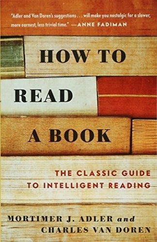 How to read a book