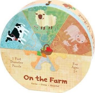 On the Farm Puzzle Wheel (Jigsaw)