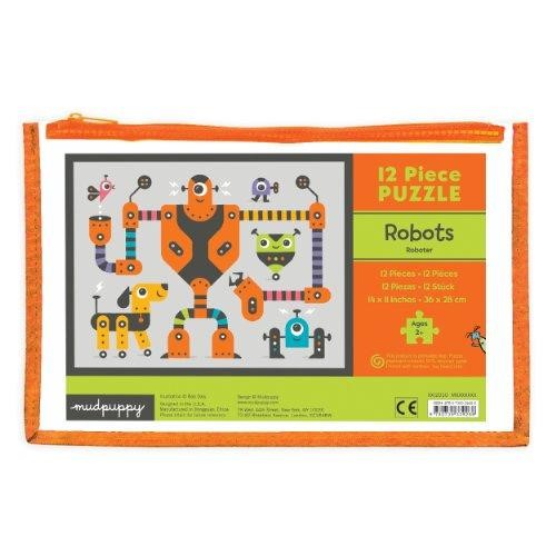 Robots 12 Piece Puzzle (Jigsaw)