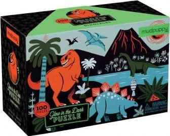 Puzzle Glow in the Dark Dinosaurs 100pc (Jigsaw)