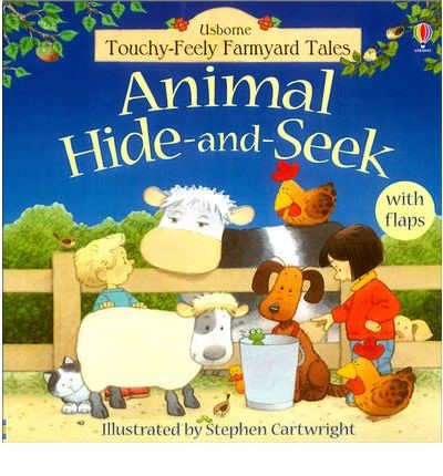 Animal Hide and Seek (Touchy-Feely) (Usborne)