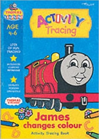 JAMES CHANGES COLOURS ACTIVITY BOOK