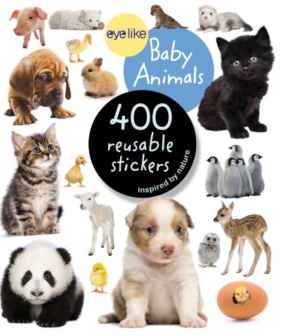 Baby Animals 400 Reusable Stickers