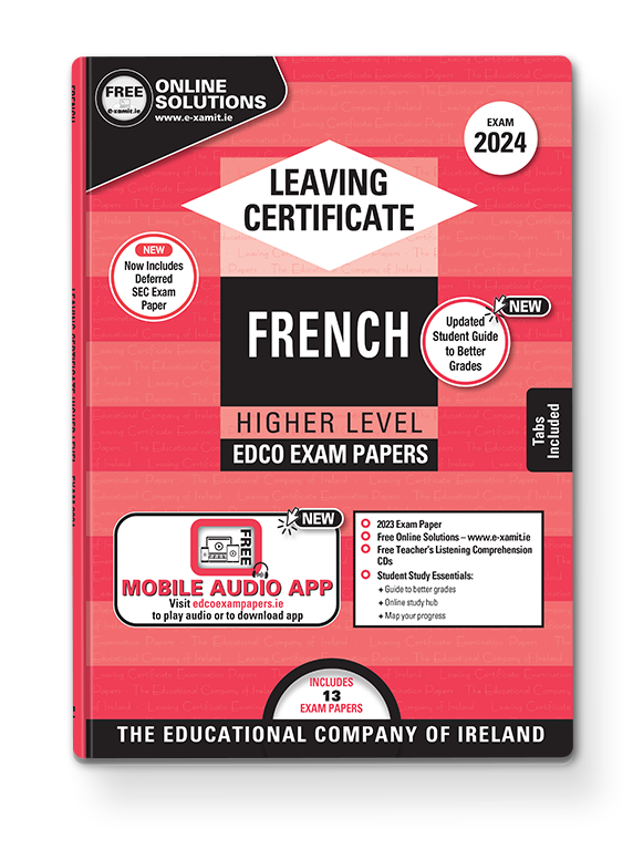 2025 Edco FRENCH LC HL EXAM PAPERS