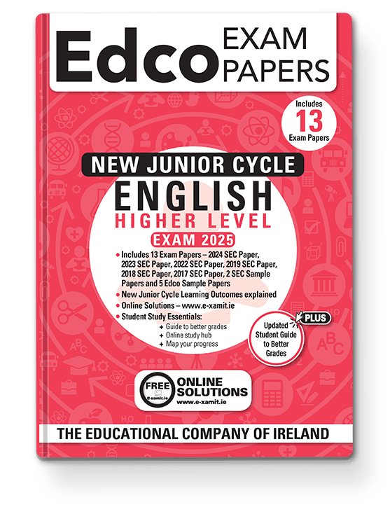 2025 Edco ENGLISH JC HL EXAM PAPERS