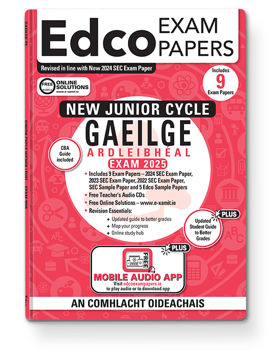 2025 Edco Irish JC HL Exam Papers