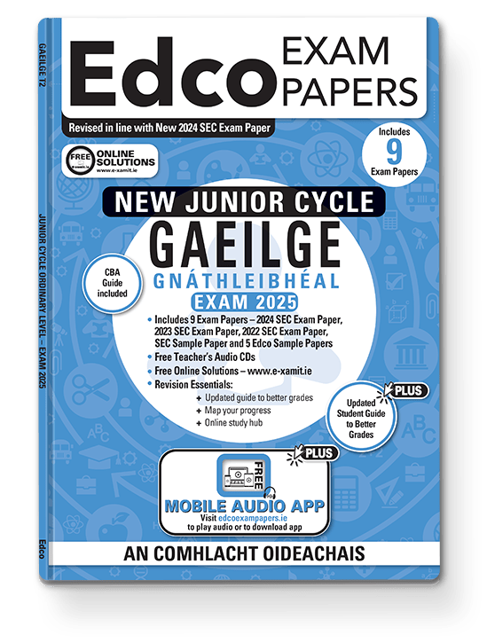 2025 Edco Irish JC OL Exam Papers