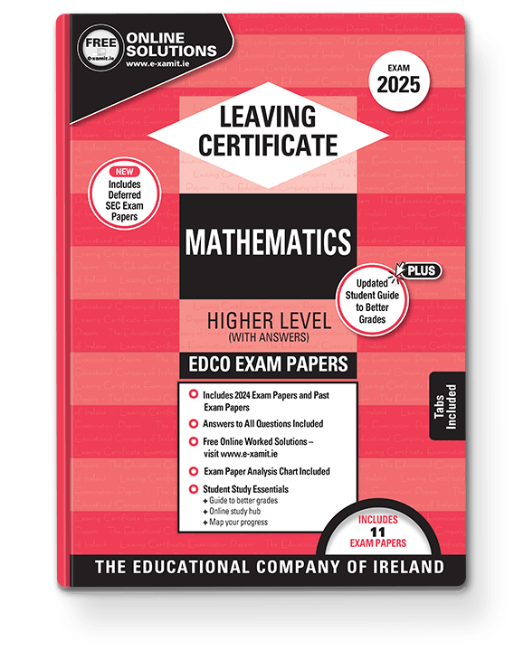 [N/A O/P] 2025 Edco Maths LC HL Exam Papers