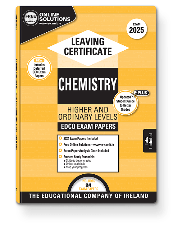 2025 Edco CHEMISTRY LC H+O EXAM PAPERS