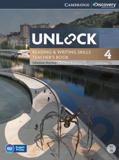 Unlock Level 4 Reading and Writing Teachers book w DVD