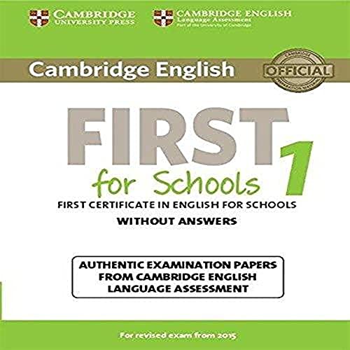 Complete First for Schools 1 Students Book (Exam Papers)