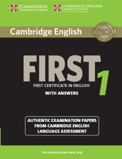 First Certificate in English 1 exam papers