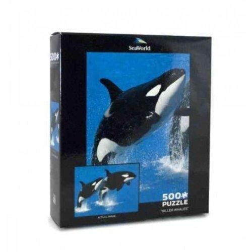 Killer Whales 500 Piece Puzzle (Jigsaw)