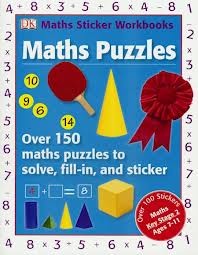 MATHS STICKER WORKBOOKS MATHS PUZZLES ST