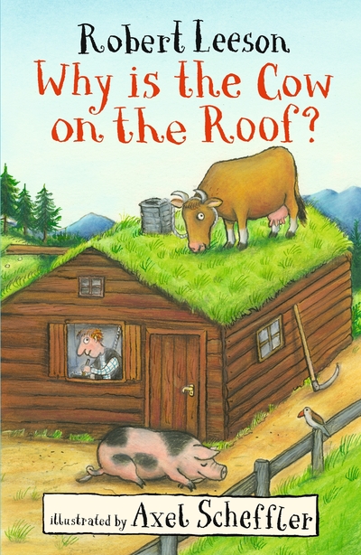 Why is the cow on the roof