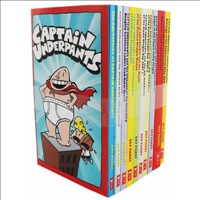 Captain Underpants Box Set (10 Books)