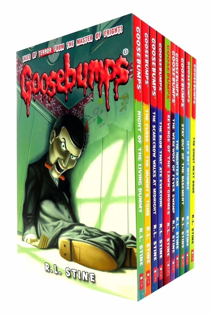 Goosebumps Series 10 Books Collection Set