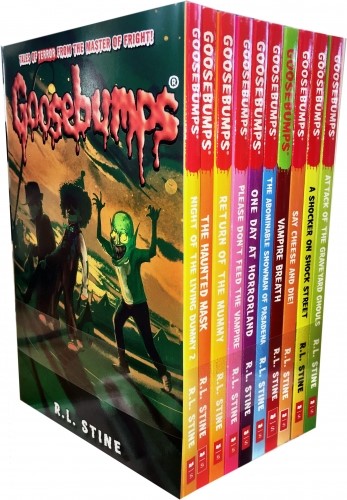 Goosebumps Collection Scare Yourself (10 Books) Box Set