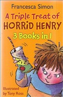 TRIPLE TREAT OF HORRID HENRY 3 IN 1