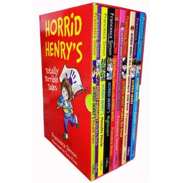 Horid Henry's Totally Terrible Tales (10 Books)