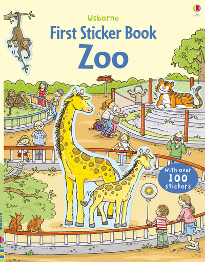 First Sticker Book Zoo (Usborne)