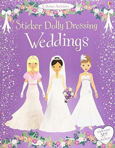 Weddings Sticker Dolly Dressing (Usborne)