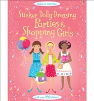 Sticker Dolly Dressing Parties and Shopping Girls