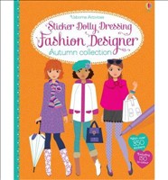 Sticker Dolly Dressing Fashion Designer Autumn Collection