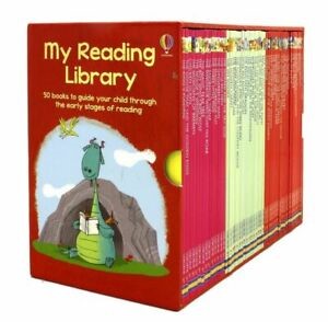 Usborne My Second Reading Library 50 Books Set Collection Pack Early Level 3 AND 4